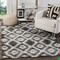 Safavieh Adirondack Small Rectangle RugsCharcoal & Ivory 4 x 6 ft. ADR118R-4 - alternate 8